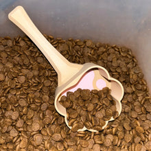 Cute Paw Print Pet Food Scoop – 3D Printed Dog & Cat Food Scooper