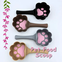 Cute Paw Print Pet Food Scoop – 3D Printed Dog & Cat Food Scooper