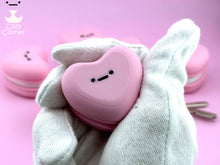 Cute Heart Macaron Clicker Keychain – 3D Printed Kawaii Fidget Toy