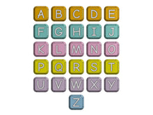 Personalized Name Block Keychain – Custom 3D Printed Letter & Heart Charm