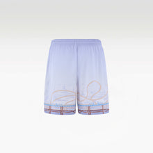 Drift Rope Silk Shirt | Premium Printed Silk Western Prairie Two Horses Design