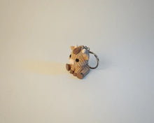 Cute Knitted Cow Keychain – 3D Printed Crochet-Style Cow Charm