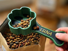 Personalized Paw & Bone Pet Food Scoop – Custom 3D Printed Dog Food Scooper