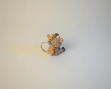 Cute Knitted Cow Keychain – 3D Printed Crochet-Style Cow Charm