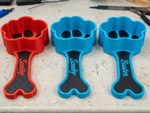 Personalized Paw & Bone Pet Food Scoop – Custom 3D Printed Dog Food Scooper