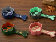 Personalized Paw & Bone Pet Food Scoop – Custom 3D Printed Dog Food Scooper