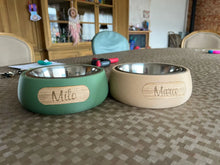 Personalized Fuzzy Pet Bowl – Custom Textured Dog & Cat Feeding Bowl