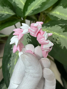 Cute Flexi Cat Keychain – 3D Printed Articulated Cat with Fluffy Tail