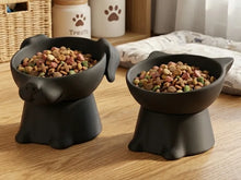 Cute Elevated Dog & Cat Bowl – 3D Printed Pet Feeding Bowl