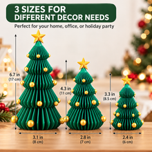 3D Printed Paper-Style Christmas Tree – Modern Tabletop Holiday Decor