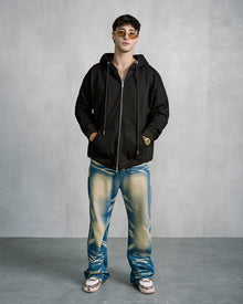 Light Zip - Up Hoodie | Premium American Unisex Streetwear