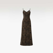 Velvet Vixen Dress | Premium Leopard Print Luxury Velvet Maxi