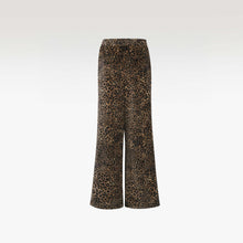 Leopard Velour Pants | Premium Leopard Print Luxury Wide-Leg