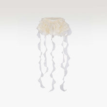 Obsidian Drift Skort | Premium Tiered Ribbon Luxury Skort
