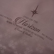 Clay Horizon Silk Shirt | Printed Silk Short-Sleeve Luxury Blurred Monogram