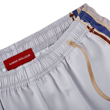 Lone Star Silk Shorts | Premium Printed Silk Taffeta Luxury Horse Saddle Design
