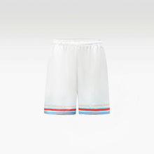 Echolight Silk Shorts | Premium Printed Silk Taffeta Ocean Opulence Lighthouse