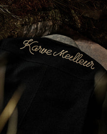 The Western Bond Jacket | White Contrast Stitching Boxy Fit Western Yoke Streetwear