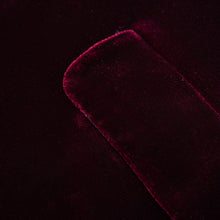 Crimson Reverie Jacket | Luxury Velvet Street Style Jacket, Signature Embroidered Decadent Bee