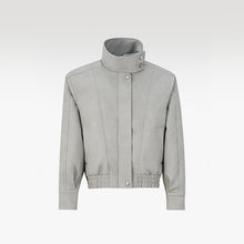 The Urban Pilot Faux Suede Jacket | Urban Essential Faux Suede High Collar Outerwear