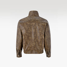 The Field Marshal Faux Jacket | High-Collar Structured Faux Leather