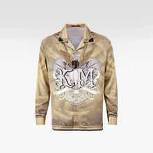 The Pale Gold Decree Silk Shirt | Premium Silk Relaxed Regal