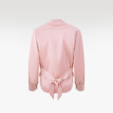The Platinum Vault Silk Shirt | Pink Silk Relaxed Elegant