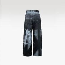 Blade Runner Kaki Pants | Streetwear Graffiti Wide-Leg Statement
