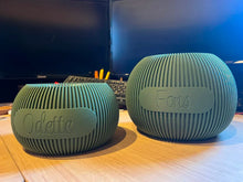 Personalized 3D Printed Planter – Custom Name Modern Plant Pot