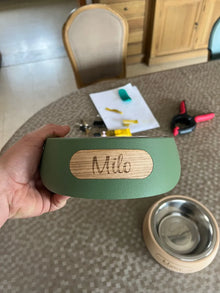 Personalized Fuzzy Pet Bowl – Custom Textured Dog & Cat Feeding Bowl