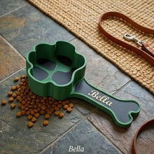 Personalized Paw & Bone Pet Food Scoop – Custom 3D Printed Dog Food Scooper