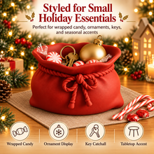 Santa Sack Christmas Candy Bowl – 3D Printed Holiday Treat Holder