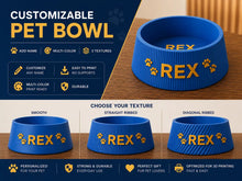 Personalized Pet Food Bowl – Custom 3D Printed Dog & Cat Bowl