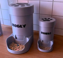 Personalized Pet Food Dispenser – 3D Printed Dog & Cat Feeder