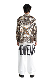 K-Crest Silk Shirt | Premium Silk Relaxed Statement